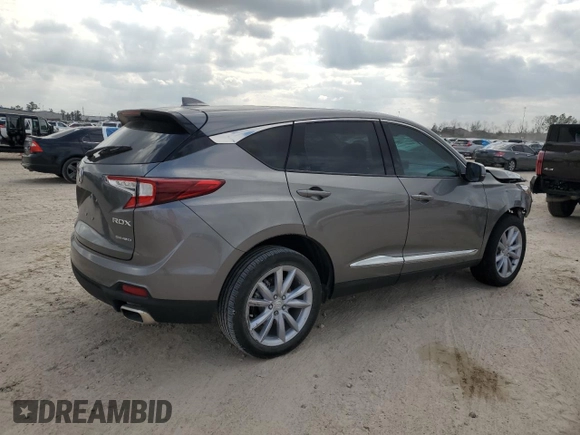 2024 Acura RDX with VIN 5J8TC2H31RL004537, listed as a Copart auction lot 44390745 with 11,281 mi miles and Salvage title. Bid and sale history available at DreamBid. Image 3.