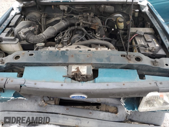 1994 Ford Ranger with VIN 1FTCR11A2RUD35590, listed as a Copart auction lot 42224575 with 61,095 mi miles and Salvage Title. Bid and sale history available at DreamBid. Image 11.