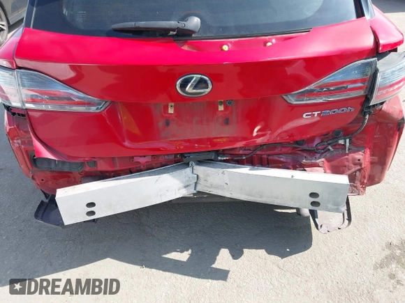 2015 Lexus CT 200h with VIN JTHKD5BH7F2229526, listed as a IAAI auction lot 42450596 with 110,661 mi miles and . Bid and sale history available at DreamBid. Image 6.