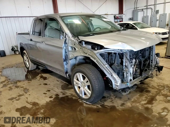 2017 Honda Ridgeline Sport+ with VIN 5FPYK3F22HB038941, listed as a Copart auction lot 51498405 with 121,347 mi miles and Salvage title. Bid and sale history available at DreamBid. Image 14.