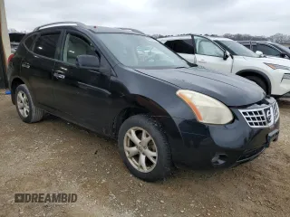 2010 Nissan Rogue S with VIN JN8AS5MTXAW507703, listed as a Copart auction lot 49091615 with 306,367 mi miles and Salvage Title. Bid and sale history available at DreamBid. Image 4.
