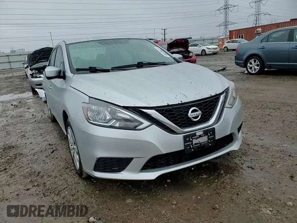 2017 Nissan Sentra S with VIN 3N1AB7AP8HY281410, listed as a Copart auction lot 47598765 with 125,075 mi miles and Salvage Title. Bid and sale history available at DreamBid. Image 10.