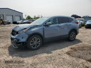 2020 Honda CR-V EX with VIN 2HKRW2H59LH671479, listed as a Copart auction lot 58691735 with 55,391 mi miles and Salvage title. Bid and sale history available at DreamBid. Image 1.