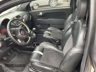 2014 FIAT 500 Abarth with VIN 3C3CFFJH8ET190132, listed as a IAAI auction lot 41574469 with 105,809 mi miles. Bid and sale history available at carsss.com. Image 5.
