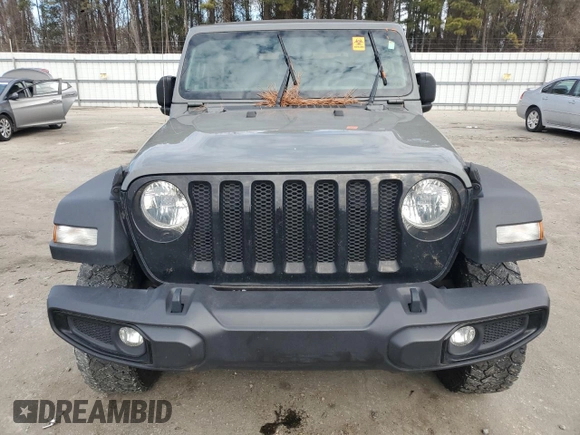2021 Jeep Wrangler Sport with VIN 1C4GJXAN4MW663492, listed as a Copart auction lot 88965225 with 54,931 mi miles and Salvage title. Bid and sale history available at DreamBid. Image 5.