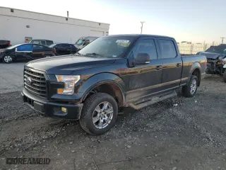2015 Ford F-150 XLT w/HD Payload Pkg with VIN 1FTFW1EG5FFA64173, listed as a Copart auction lot 82489474 with 186,975 mi miles and Salvage Title. Bid and sale history available at carsss.com. Image 1.