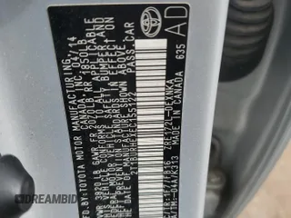2014 Toyota Corolla L with VIN 2T1BURHEXEC155122, listed as a Copart auction lot 60911135 with 133,657 mi miles and Salvage title. Bid and sale history available at DreamBid. Image 13.