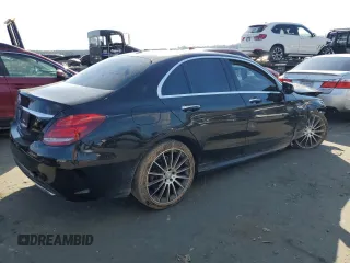 2015 Mercedes-Benz C-Class C 400 with VIN 55SWF6GB9FU024499, listed as a Copart auction lot 86056314 with 62,347 mi miles and Salvage Title. Bid and sale history available at carsss.com. Image 3.