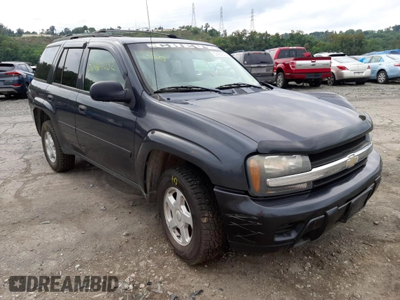 2006 Chevrolet TrailBlazer LS with VIN 1GNDT13S962203744, listed as a Copart auction lot 40953483 with 235,276 mi miles and Salvage Title. Bid and sale history available at DreamBid. Image 1.