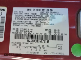 2018 Ford Mustang GT with VIN 1FA6P8CF8J5172159, listed as a Copart auction lot 47234365 with 76,685 mi miles and Salvage Title. Bid and sale history available at carsss.com. Image 12.