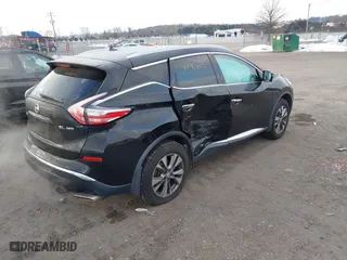 2015 Nissan Murano S with VIN 5N1AZ2MHXFN219500, listed as a IAAI auction lot 41191602 with 169,271 mi miles. Bid and sale history available at carsss.com. Image 4.