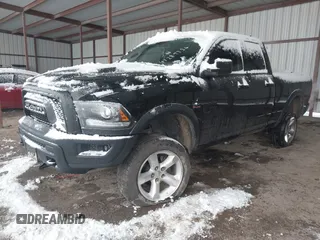 2019 Ram 1500 Classic Warlock with VIN 1C6RR6GT0KS706707, listed as a IAAI auction lot 41289736 with 134,142 mi miles. Bid and sale history available at carsss.com. Image 2.
