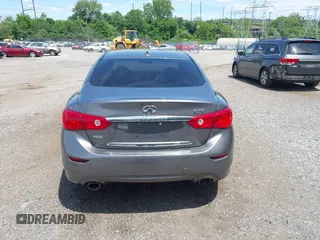 2014 Infiniti Q50 Premium with VIN JN1BV7AR5EM684966, listed as a IAAI auction lot 42306878 with 166,800 mi miles and . Bid and sale history available at DreamBid. Image 16.