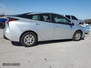 2022 Toyota Prius L Eco with VIN JTDKAMFU6N3160946, listed as a Copart auction lot 49359025 with 84,180 mi miles and Salvage Title. Bid and sale history available at carsss.com. Image 3.