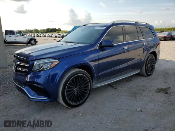 2017 Mercedes-Benz GLS with VIN 4JGDF7FE4HA879239, listed as a Copart auction lot 52265583 with 61,247 mi miles. Bid and sale history available at carsss.com. Image 1.
