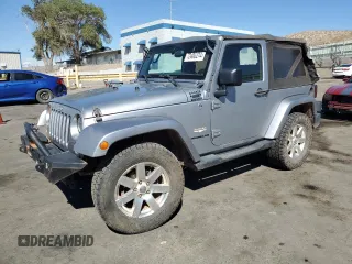 2015 Jeep Wrangler Sahara z VIN 1C4AJWBG1FL742588, wystawiony jako Copart lot #72400274 z przebiegiem 139 520 mil mil oraz Szkoda całkowita • Salvage title. Historia ofert i sprzedaży dostępna na DreamBid. Obrazek 1.