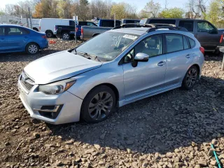 2016 Subaru Impreza Wagon 2.0i Sport Limited with VIN JF1GPAU67G8275980, listed as a Copart auction lot 53682055 with 68,335 mi miles and Salvage Title. Bid and sale history available at carsss.com. Image 1.