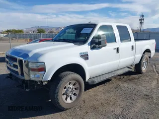 2008 Ford F-250 XL with VIN 1FTSW21R28EE33477, listed as a IAAI auction lot 41359324 with 248,497 mi miles. Bid and sale history available at carsss.com. Image 2.