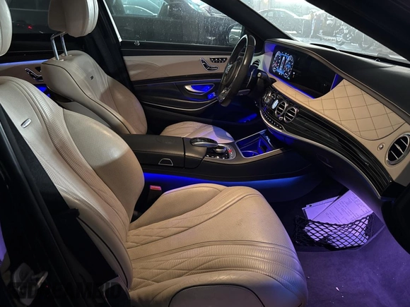 2018 Mercedes-Benz S 63 AMG with VIN WDDUG8JB5JA357171, listed as a Copart auction lot 61851595 with 4,824 mi miles and Clean title. Bid and sale history available at DreamBid. Image 5.