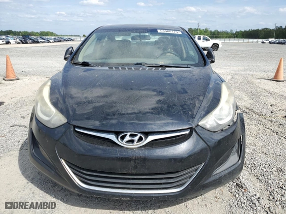 2016 Hyundai Elantra SE with VIN 5NPDH4AE3GH789561, listed as a Copart auction lot 53980175 with 233,320 mi miles and Clean Title. Bid and sale history available at carsss.com. Image 5.