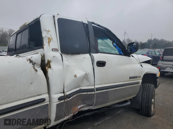 1999 Dodge Ram 2500 with VIN 1B7KF23W1XJ606382, listed as a Copart auction lot 88912865 with 0 mi miles and Clean Title. Bid and sale history available at carsss.com. Image 10.