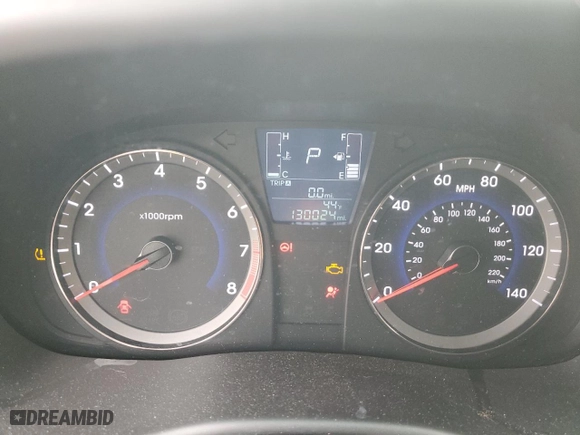 2017 Hyundai Accent SE with VIN KMHCT5AEXHU337058, listed as a Copart auction lot 49476065 with 130,024 mi miles and Salvage Title. Bid and sale history available at carsss.com. Image 9.