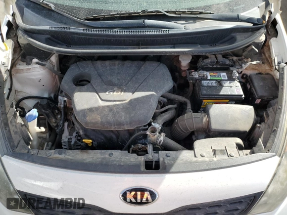2015 Kia Rio LX with VIN KNADM5A3XF6515425, listed as a Copart auction lot 45527105 with 110,255 mi miles and Clean Title. Bid and sale history available at carsss.com. Image 11.