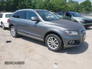 2014 Audi Q5 Premium Plus with VIN WA1LFAFPXEA049384, listed as a IAAI auction lot 42699865 with Not provided miles and . Bid and sale history available at DreamBid. Image 1.