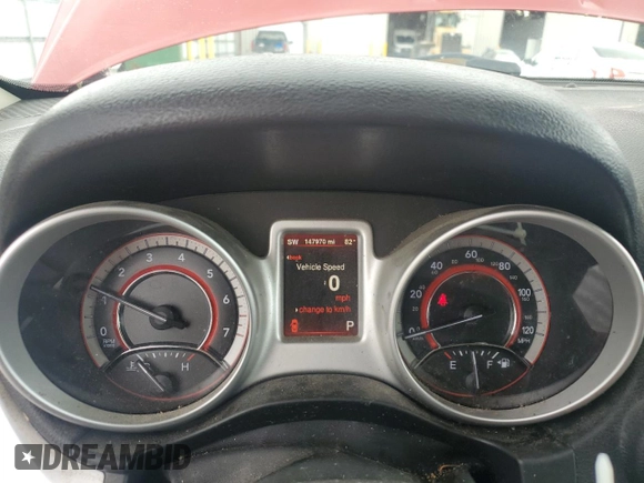 2015 Dodge Journey R/T with VIN 3C4PDDEGXFT578859, listed as a Copart auction lot 64094455 with 147,970 mi miles and Salvage title. Bid and sale history available at DreamBid. Image 9.