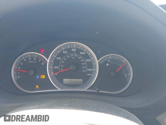 2010 Subaru Impreza Premium with VIN JF1GE6B60AG504955, listed as a IAAI auction lot 42341231 with 228,545 mi miles and . Bid and sale history available at DreamBid. Image 7.