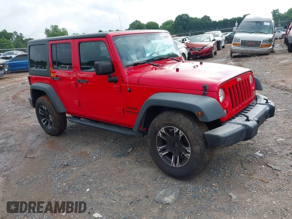 2016 Jeep Wrangler Unlimited Sport with VIN 1C4BJWDG4GL137175, listed as a IAAI auction lot 42388587 with 160,337 mi miles and . Bid and sale history available at DreamBid. Image 1.