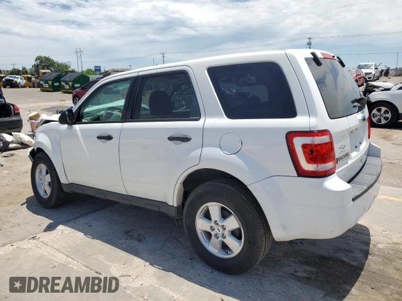 2012 Ford Escape XLS with VIN 1FMCU0C70CKC47257, listed as a Copart auction lot 61061255 with Not provided miles and Salvage title. Bid and sale history available at DreamBid. Image 2.