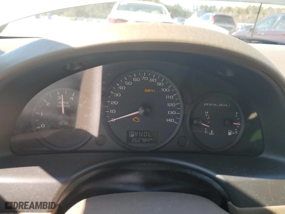 2005 Chevrolet Malibu with VIN 1G1ZS54F45F296957, listed as a Copart auction lot 48078065 with 262,784 mi miles and Salvage Title. Bid and sale history available at carsss.com. Image 9.