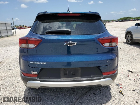 2021 Chevrolet TrailBlazer LT with VIN KL79MPSL6MB002144, listed as a Copart auction lot 63114794 with 58,678 mi miles and Salvage Title. Bid and sale history available at DreamBid. Image 6.