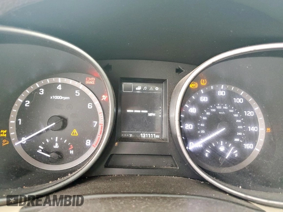 2018 Hyundai Santa Fe 2.4L with VIN 5NMZTDLB4JH062697, listed as a Copart auction lot 60356925 with 131,111 mi miles and Salvage title. Bid and sale history available at DreamBid. Image 9.