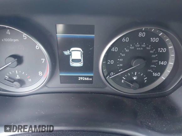 2018 Hyundai Elantra with VIN KMHH35LE0JU027381, listed as a IAAI auction lot 42260688 with 29,266 mi miles and . Bid and sale history available at DreamBid. Image 15.