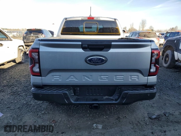 2024 Ford Ranger XLT with VIN 1FTER4HH9RLE16377, listed as a Copart auction lot 88480975 with 387 mi miles and Salvage Title. Bid and sale history available at carsss.com. Image 6.
