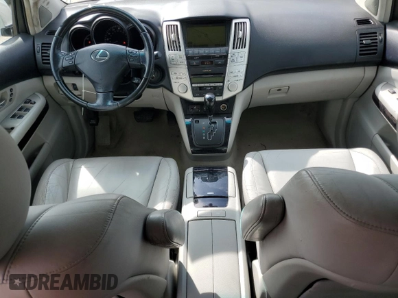 2008 Lexus RX 400h with VIN JTJHW31U282062288, listed as a Copart auction lot 53886005 with 264,042 mi miles and Clean Title. Bid and sale history available at DreamBid. Image 8.