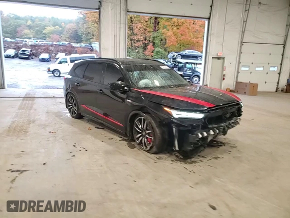 2024 Acura MDX Type S w/Advance Package with VIN 5J8YD8H85RL001335, listed as a Copart auction lot 75613164 with 13,010 mi miles and Salvage Title. Bid and sale history available at carsss.com. Image 15.