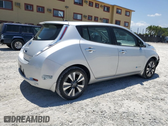 2017 Nissan LEAF SV z VIN 1N4BZ0CP6HC306580, wystawiony jako Copart lot #57180815 z przebiegiem 41 896 mil mil oraz Szkoda całkowita • Salvage title. Historia ofert i sprzedaży dostępna na DreamBid. Obrazek 3.