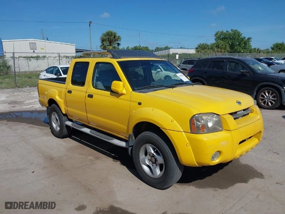 2001 Nissan Frontier 2WD XE with VIN 1N6ED27T21C353214, listed as a IAAI auction lot 41960100 with 202,112 mi miles. Bid and sale history available at carsss.com. Image 1.