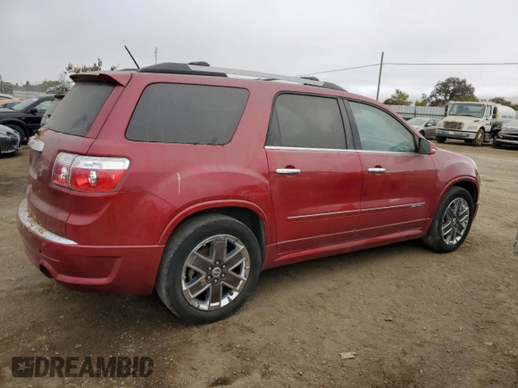 2012 GMC Acadia Denali with VIN 1GKKRTED4CJ128532, listed as a Copart auction lot 76593794 with 247,836 mi miles and Clean title. Bid and sale history available at DreamBid. Image 3.