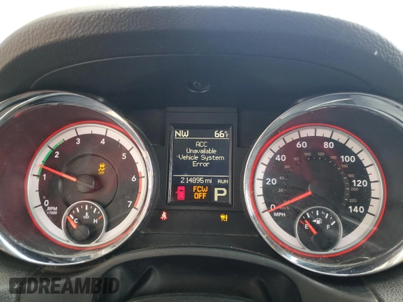 2012 Dodge Durango Citadel with VIN 1C4SDJET2CC181286, listed as a Copart auction lot 52671705 with 214,895 mi miles and Salvage title. Bid and sale history available at DreamBid. Image 9.