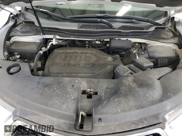 2017 Acura MDX Technology with VIN 5FRYD4H55HB009013, listed as a Copart auction lot 50069845 with 144,380 mi miles and Salvage Title. Bid and sale history available at DreamBid. Image 14.