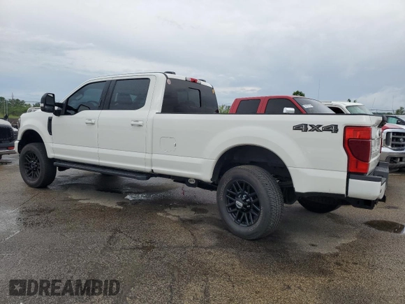2022 Ford F-250 XL with VIN 1FT7W2BN5NEG23402, listed as a Copart auction lot 59352125 with 41,262 mi miles and Salvage title. Bid and sale history available at DreamBid. Image 2.