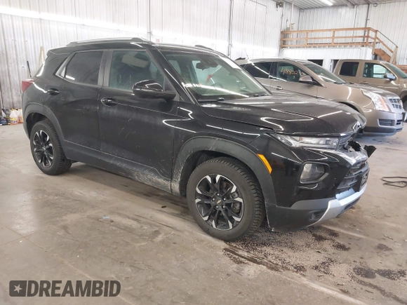 2022 Chevrolet TrailBlazer LT with VIN KL79MPSL2NB058583, listed as a IAAI auction lot 41870519 with 55,071 mi miles and . Bid and sale history available at DreamBid. Image 1.