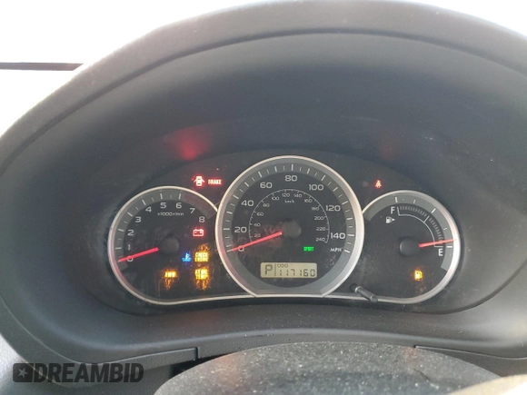 2008 Subaru Impreza Sedan (Natl) i with VIN JF1GE61618H520197, listed as a Copart auction lot 83660184 with 117,160 mi miles and Salvage Title. Bid and sale history available at carsss.com. Image 9.