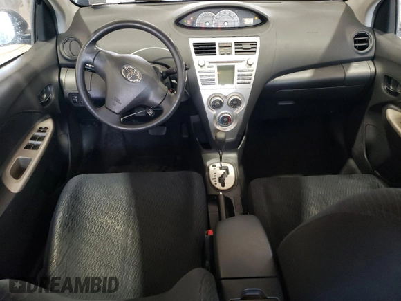 2008 Toyota Yaris with VIN JTDBT903081226785, listed as a Copart auction lot 54944245 with 111,133 mi miles and Salvage Title. Bid and sale history available at DreamBid. Image 8.