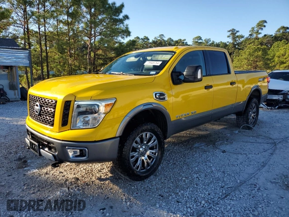 2016 Nissan Titan XD PRO-4X with VIN 1N6BA1F48GN500066, listed as a Copart auction lot 78948764 with 132,190 mi miles and Clean Title. Bid and sale history available at carsss.com. Image 1.
