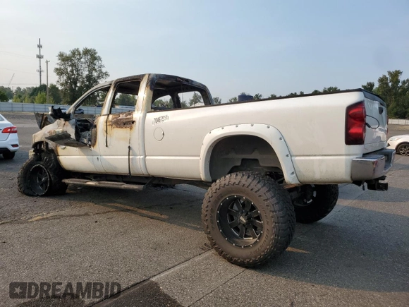 2007 Dodge Ram 3500 SLT with VIN 3D7MX38A77G785141, listed as a Copart auction lot 70467914 with 0 mi miles and Salvage Title. Bid and sale history available at carsss.com. Image 2.